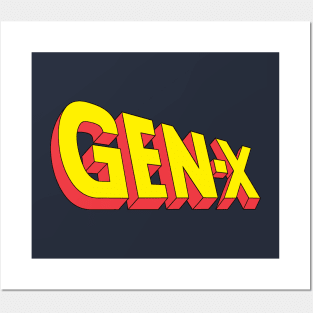 Gen-X Posters and Art